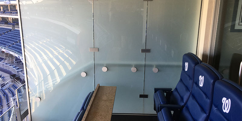 Interior Glass Build Outs in Fairfax, Virginia